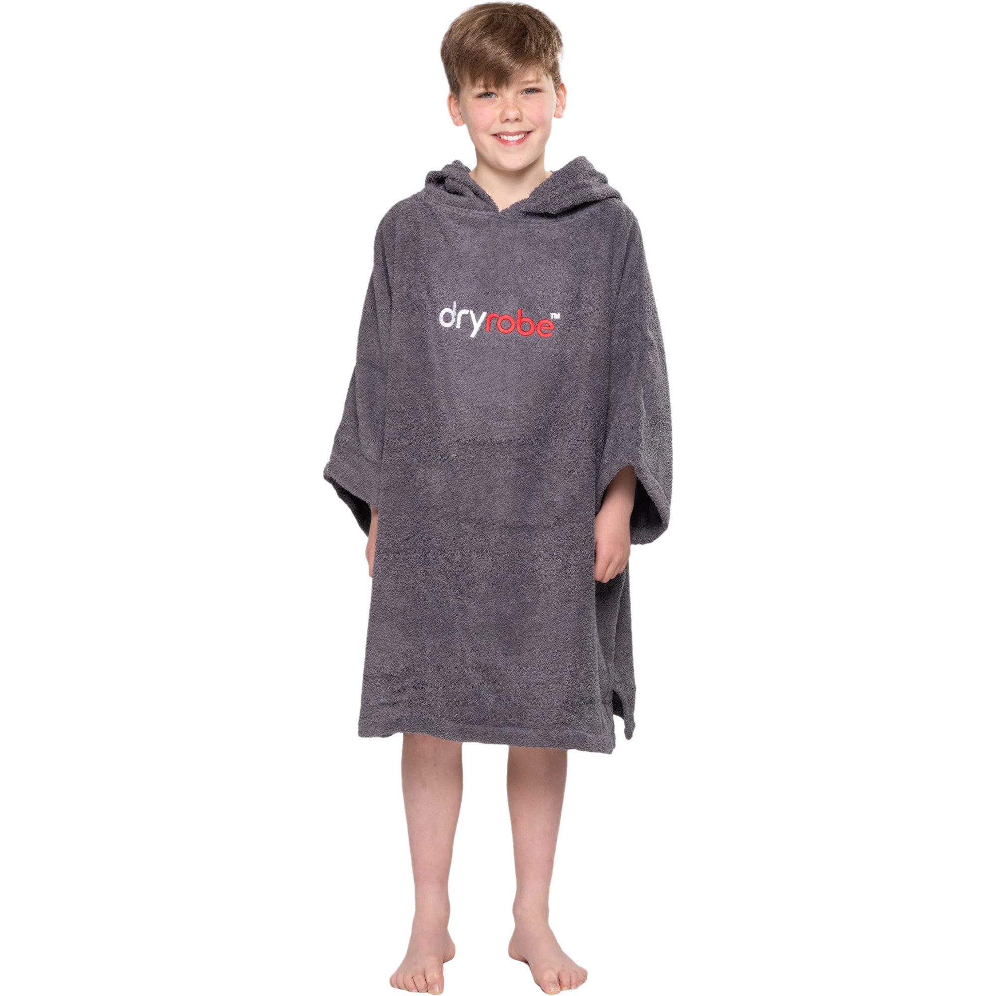 2024 Dryrobe Junior Organic Cotton Hooded Towel Change Robe V3 V3OCT